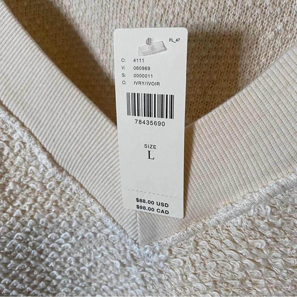 NWT Anthropologie T.La Zuri Sweatshirt - Picture 4 of 7